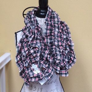 NWT Authentic Disney plaid scarf